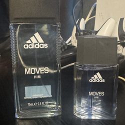 Adidas Moves Him Deodorant Spray 2.5 oz / 75ml – Men’s