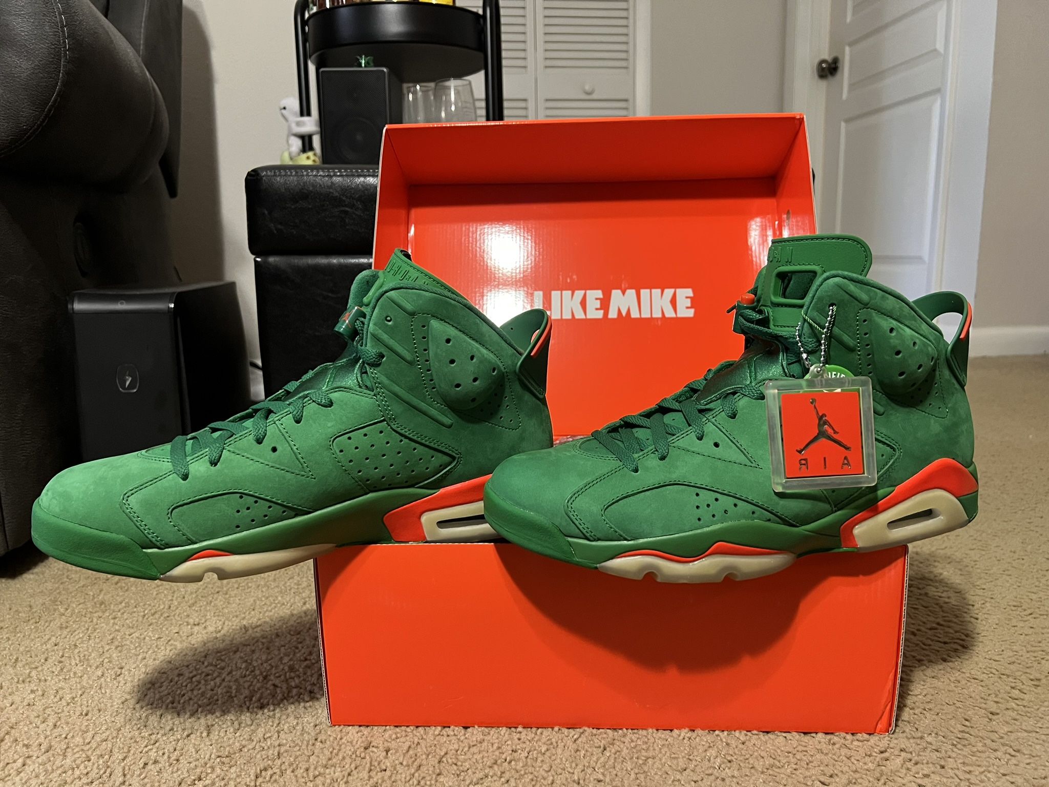Air Jordan Retro 6 - Gatorade Green Size 13