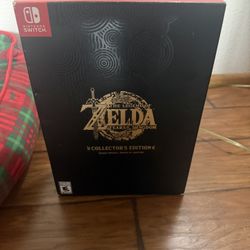 Brand New Legend of Zelda Tears of the Kingdom Collectors Edition  Open box but never taken out of the box