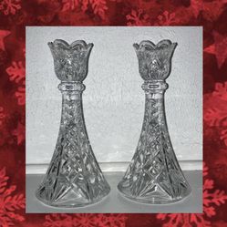 Set Of Crystal Pillars