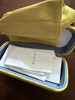Gucci Gold Frame Brown Lens Sunglasses
