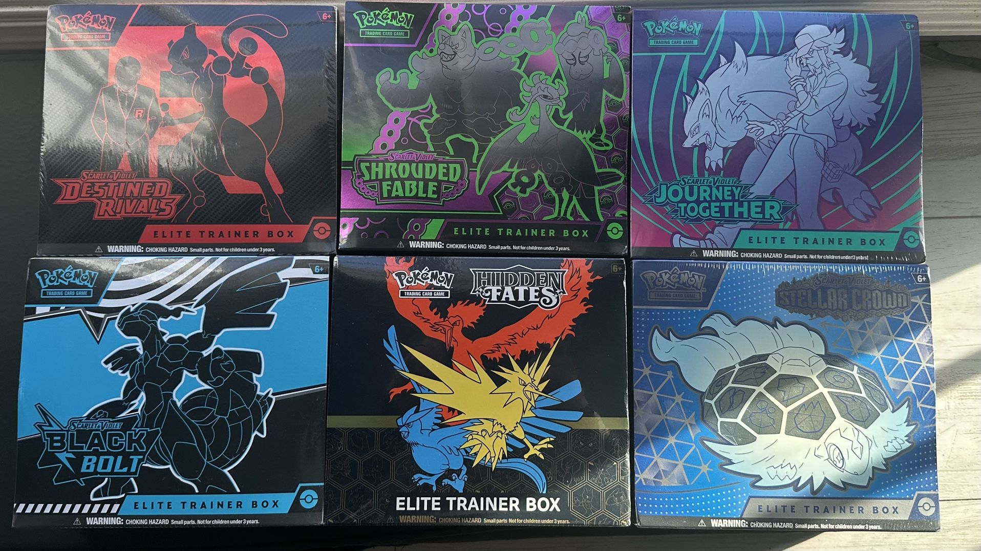Regular Pokemon ETB’s