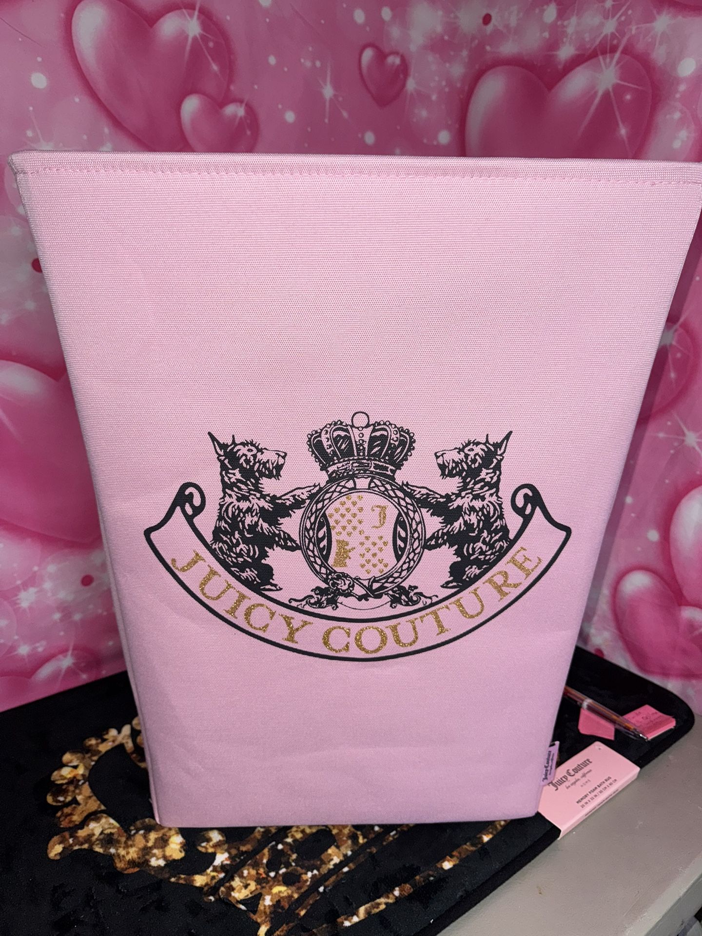 Juicy Couture Laundry Basket NWT
