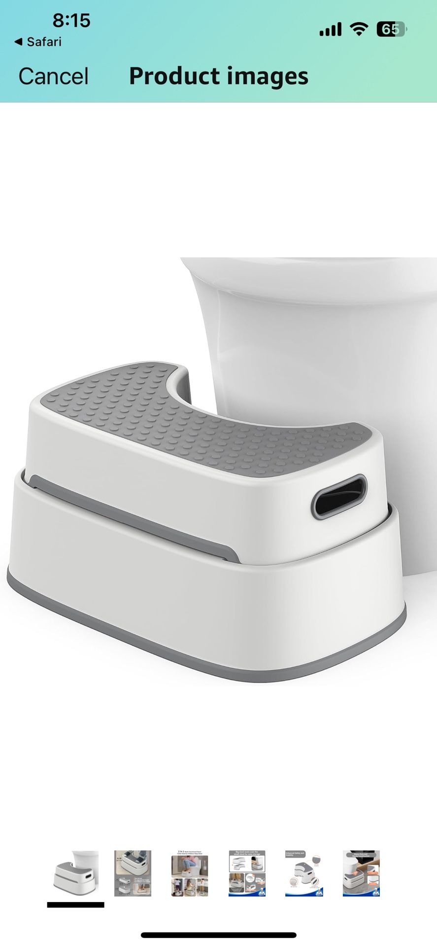 SIGA Toilet Stool And Step Stool