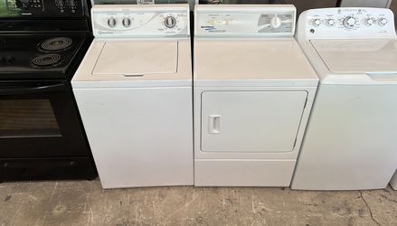Speed Queen Electric Washer and Dryer Sets Apartment Size Jumbo Capacity
