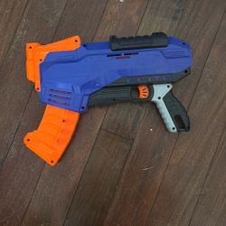 Used Rukkus ICS-8 Nerf Gun For Kids.