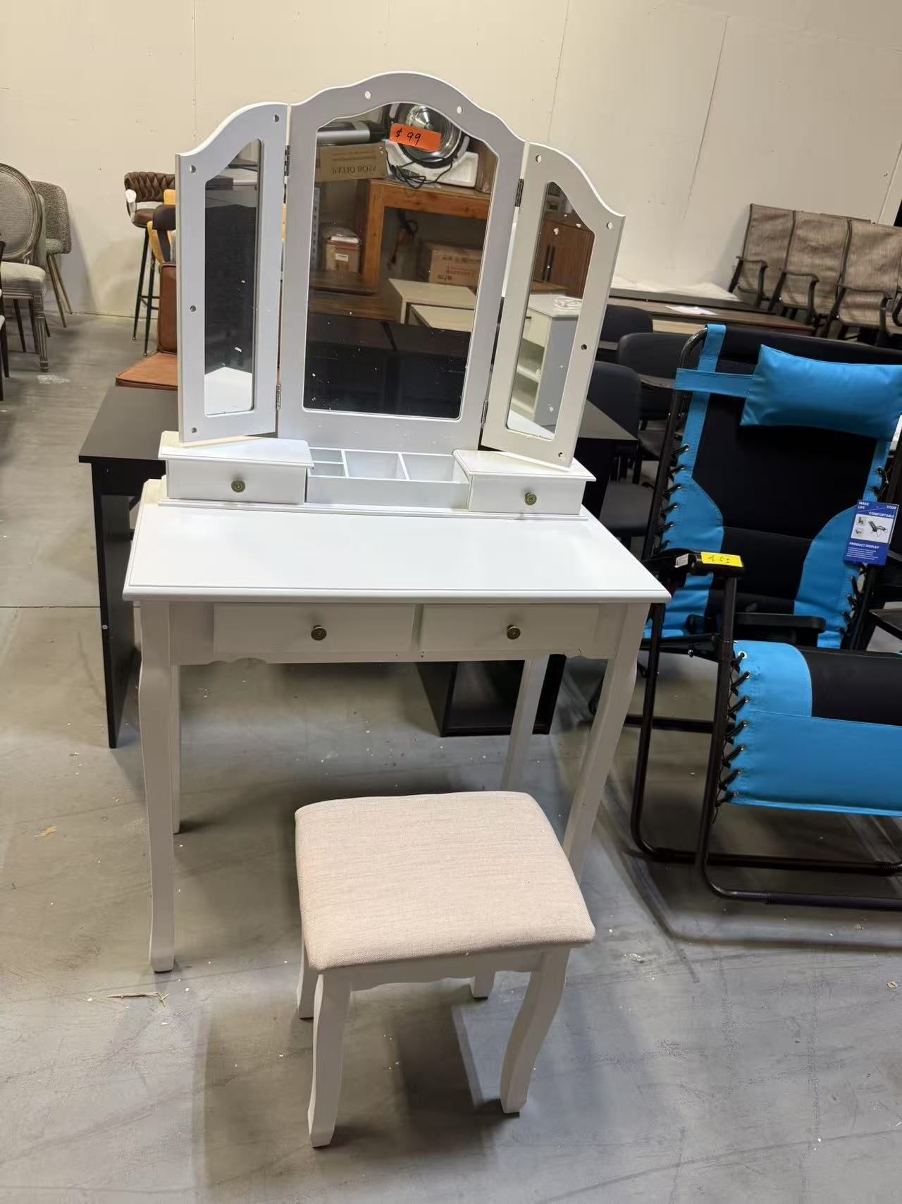 New Makeup Vanity with Lights Vanity Desk with Mirror and Lights Makeup Vanity