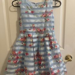Girl Blue Easter Dress