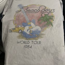 Beach Boys World Tour 1984 T-Shirt 