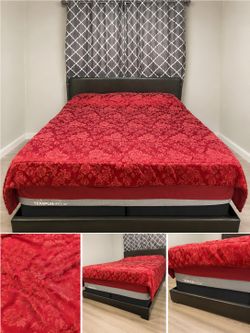 Tempur-Pedic California King Mattress + Bed Frame Set – Luxury Setup