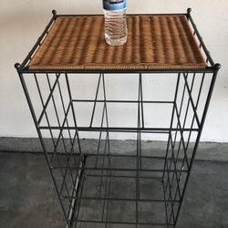 Wicker Metal Storage Shelves Framed Only - $19.95 
