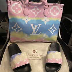 Fashion Purse and Slide Set  Size 6/7