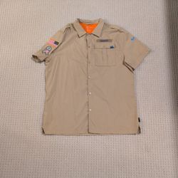 Nike Salute To Service On Field Chargers NFL Button Up Mens XL