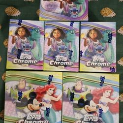 2025 Topps Chrome Disney Lot Factory Sealed
