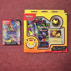 Pokemon Combo Phantasmal Flames Bundle, Pokemon Day 2026  Collection Box