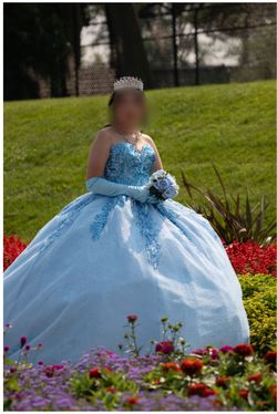 Quinceanera Dress (Blue)