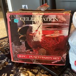 Punch /sangria Party Bowl Set 