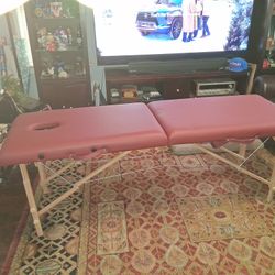 Massage table