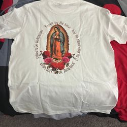 Guadalupe Floral Mens Tee -Large NEW $20 OBO