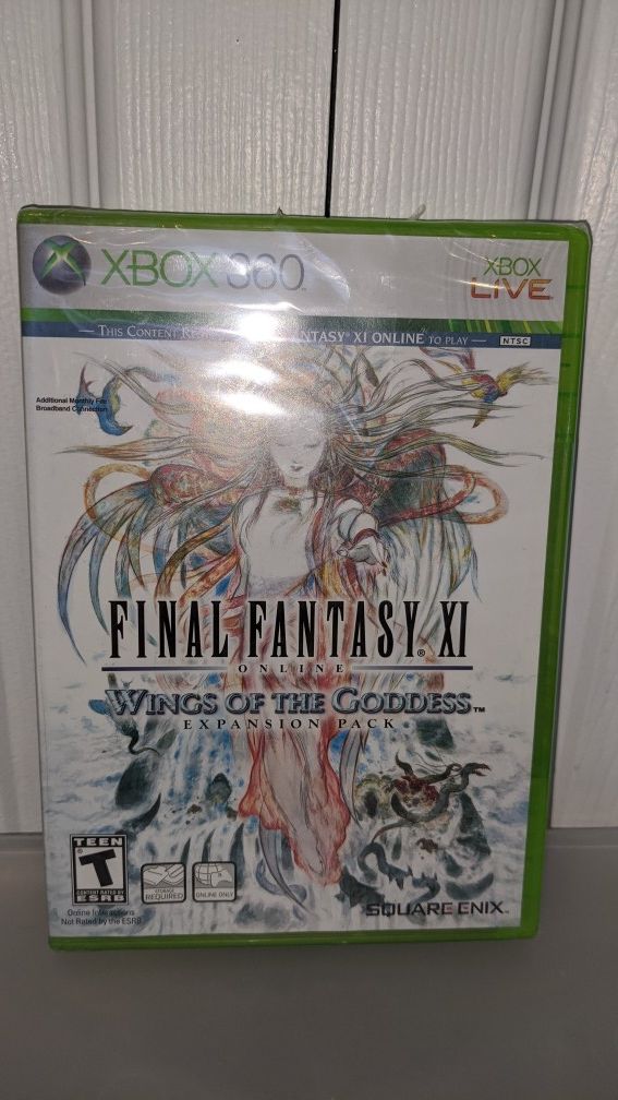 Xbox 360 Final fantasy, wings of the Goddess