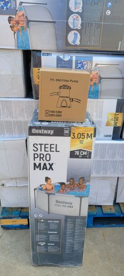10'x30" Pool + Pump, New in Boxes