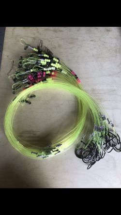 Fishing leaders Red Fish Bull Red