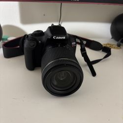 Canon EOS Rebel T6 DSLR Camera + 3 Lens Bundle