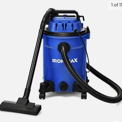 6.6 Gallons 4.8 Peak HP  Wet/ Dry Vacuum 3 In 1 Vacuum Cleaner W/blower 