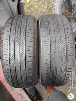 235/55 R19 Michelin Tires 2 for $60