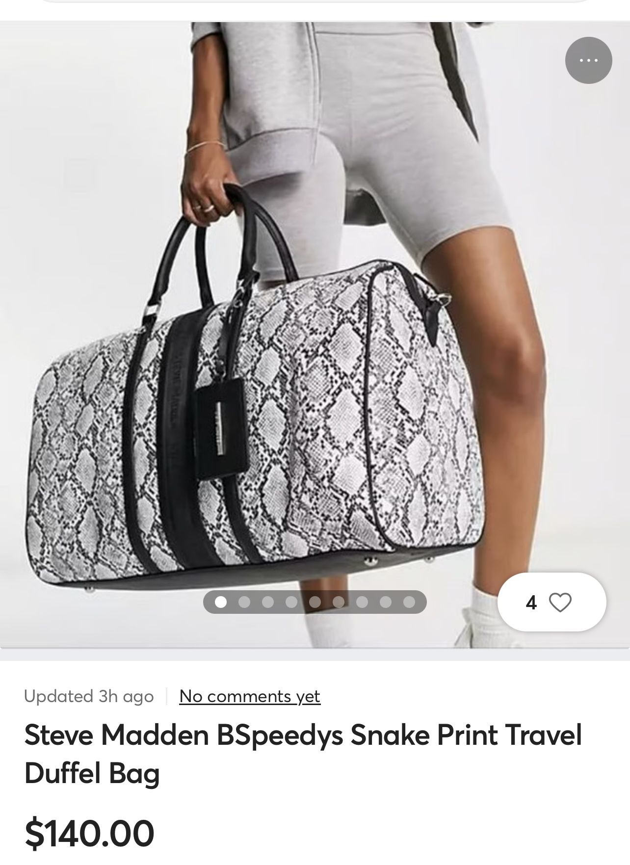 Steve Madden Weekender Travel Bag