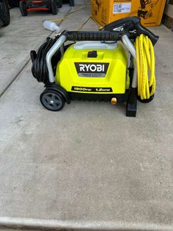 RYOBI 1900 PSI 1.2 GPM Cold Water Wheeled Corded Electric Pressure Washer