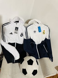 Real Madrid Windbreaker $35 Each