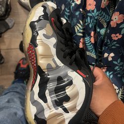 2013 Nike Air Foamposite One PRM Fighter Jet