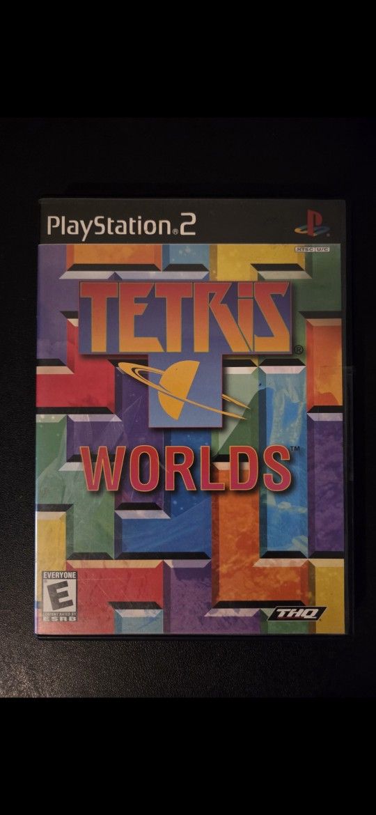 PS2 Game- TETRIS WORLDS