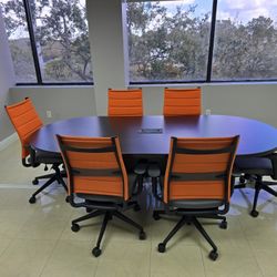 Conference Table With Chairs 