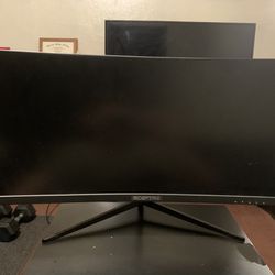 28 Inch Curved Gaming monitor