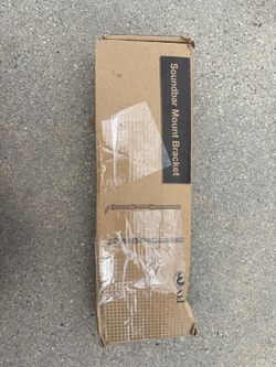 Sound bar mount bracket