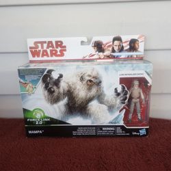 Star Wars The Empire Strikes Back Force Link 2.0 Hoth Wampa & Luke (Hoth) 3.75"