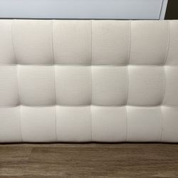 WHITE TWIN XL HEADBOARD
