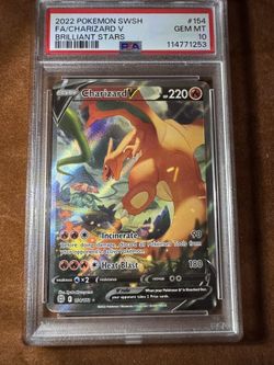 Psa 10 Brilliant Stars Charizard V 154/172