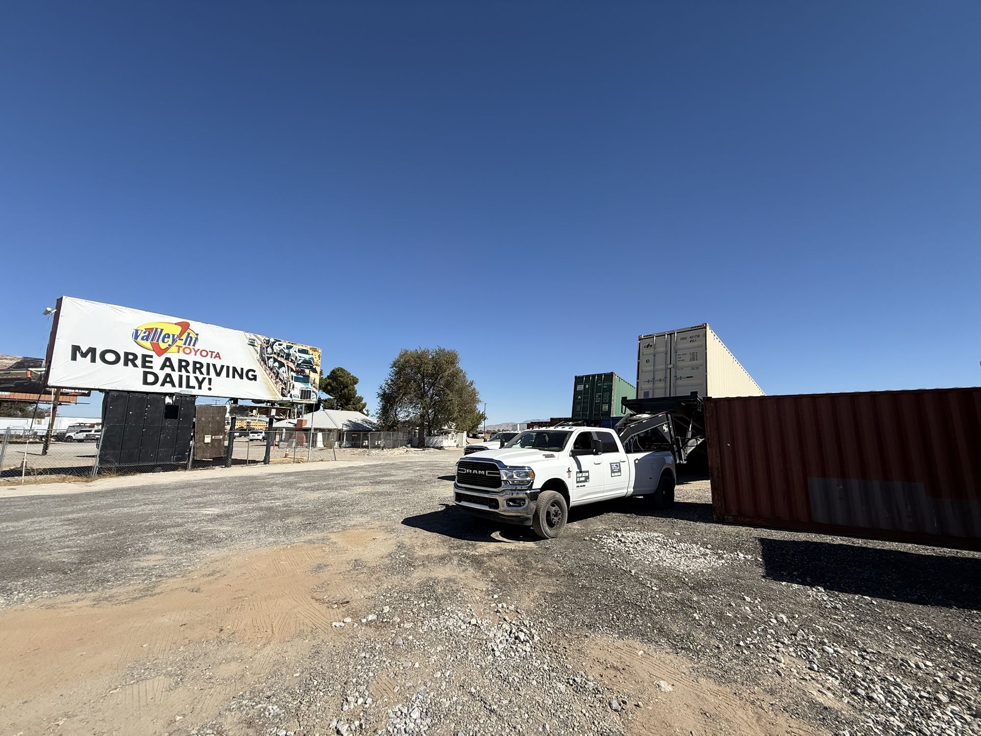 Hand Pick Your Container Today Local Hesperia Yard