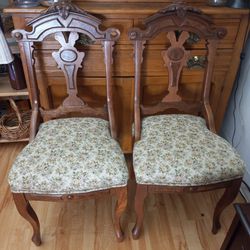 Antique Formal Dining Room Chairs 
