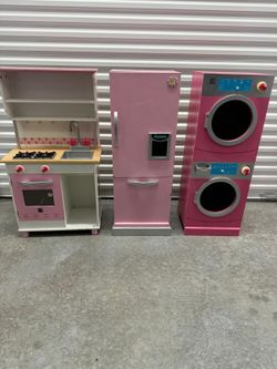 Kitchen and Laundry Play Set