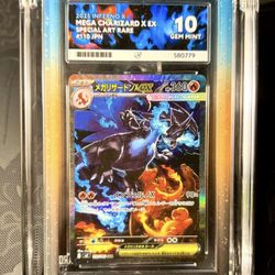Pokemon Mega Charizard X ACE 10 Japanese 