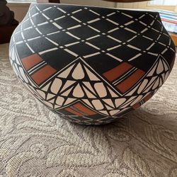 Native American Hand Painted Pottery