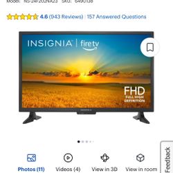 New TV  24” Insignia™ LED Full HD Smart Fire TV