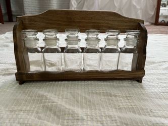 Vintage Jar Spice Rack