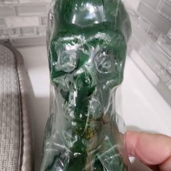 Green Skull Candle New