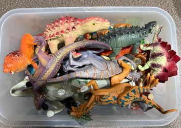 Dinosaurs and wild animals