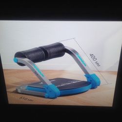 New Merach Ab Machine Adjustable Trainer With 3 Resistance Sit Up Exercise For Core Workouts